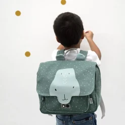 Trixie Cartable A4 maternelle hippopotame Mr. Hippo