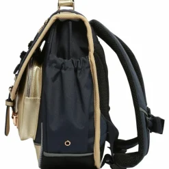 Caméléon Cartable A4 maternelle Navy Gold Leopard (35 cm)