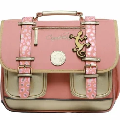 Caméléon Cartable A4 maternelle Pink Gold Leopard (35 cm)