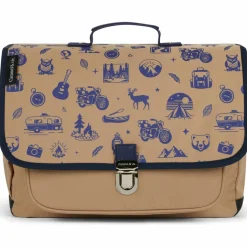 Outlet Cartable A4 primaire Brown Wild Trip (38 cm) Cartable Primaire