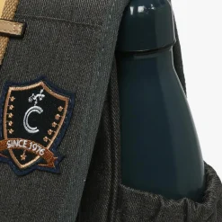 New Cartable A4 primaire Grey Badges (38 cm) Cartable Primaire