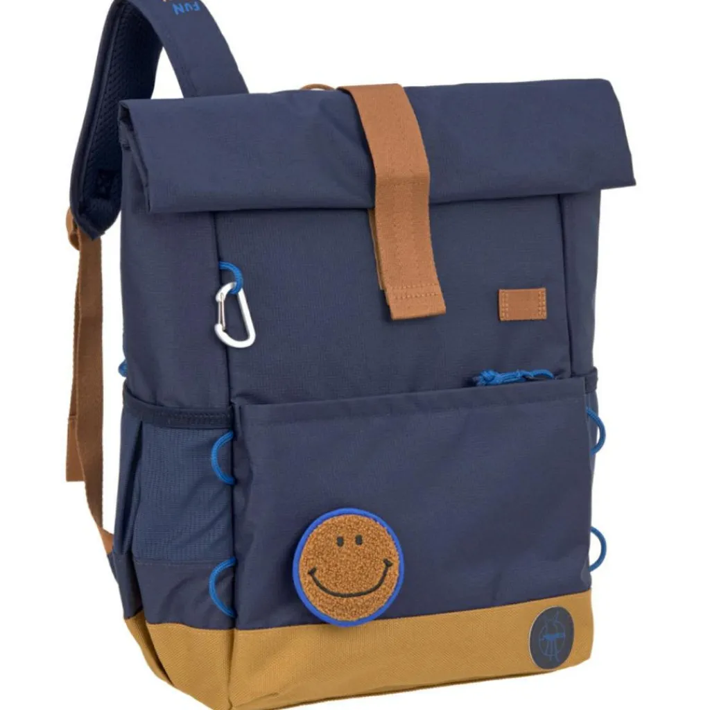 Enfant Lässig Cartable CP Rolltop Little Gang Bleu marine