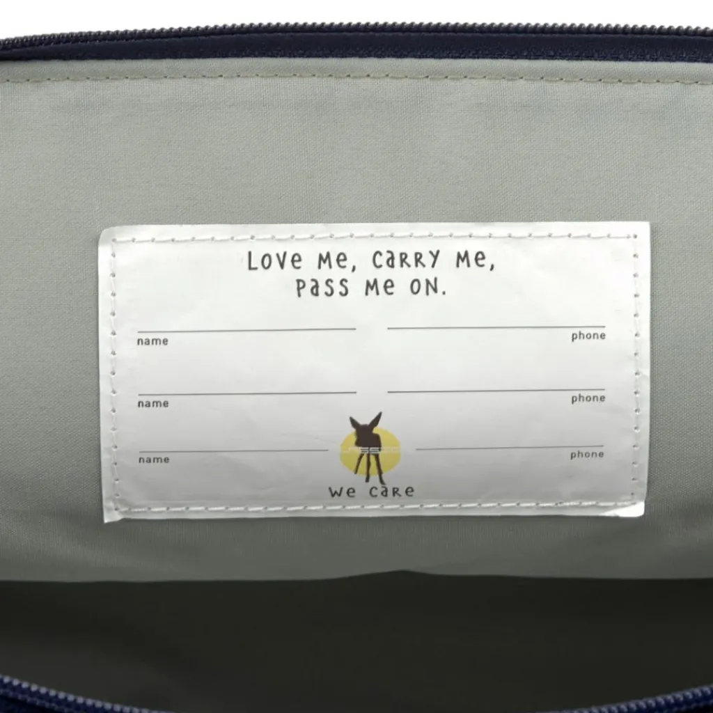 Enfant Lässig Cartable CP Rolltop Little Gang Bleu marine