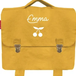 Clearance Cartable maternelle 33 cm jaune moutarde (personnalisable) Cartable Maternelle