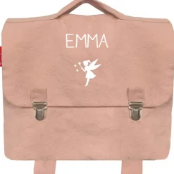 Outlet Cartable maternelle 33 cm rose poudré (personnalisable) Cartable Maternelle