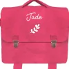 Sale Cartable maternelle 33 cm rose grenadine (personnalisable) Cartable Maternelle