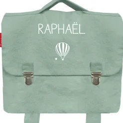 New Cartable maternelle 33 cm vert amande (personnalisable) Cartable Maternelle