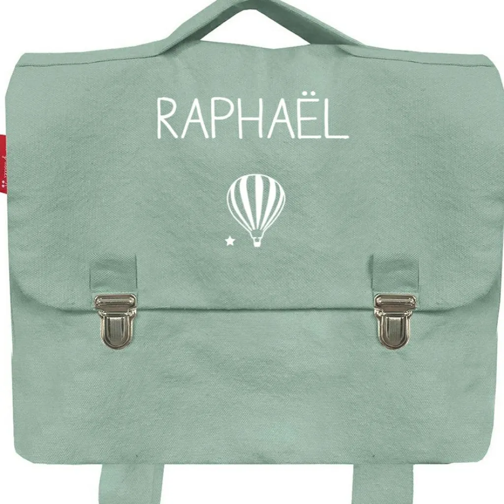 New Cartable maternelle 33 cm vert amande (personnalisable) Cartable Maternelle