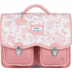 Tann's Cartable x Tartine et Chocolat Toile de Jouy Terracotta (33 cm)