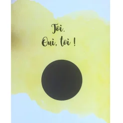 Hot Carte annonce de grossesse à gratter papa Toi, oui, toi ! (8 x 10 cm) Annonce De Grossesse