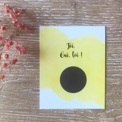 Hot Carte annonce de grossesse à gratter papa Toi, oui, toi ! (8 x 10 cm) Annonce De Grossesse