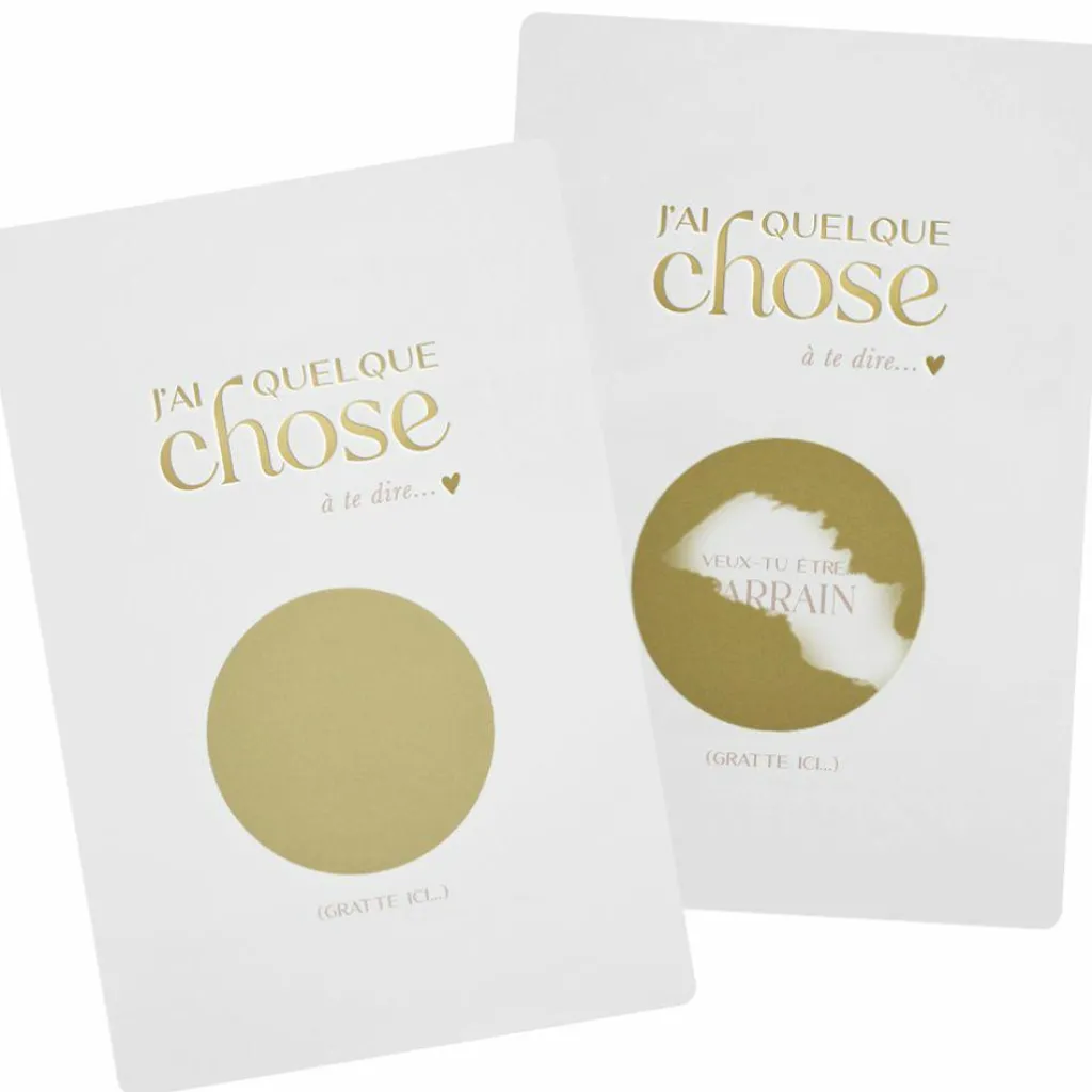 Discount Carte demande à gratter Veux-tu être parrain ? Cadeaux Parrain / Marraine