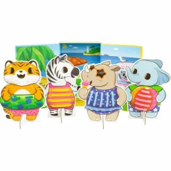 Tiger Tribe Cartes à lacer fête de la plage