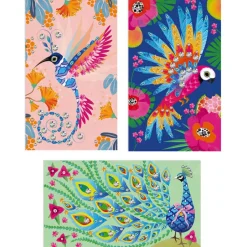 Janod Cartes créatives Strass Bel oiseau Les ateliers du calme