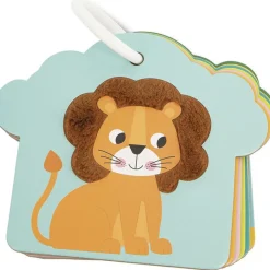 Janod Cartes imagier tactiles La Savane -