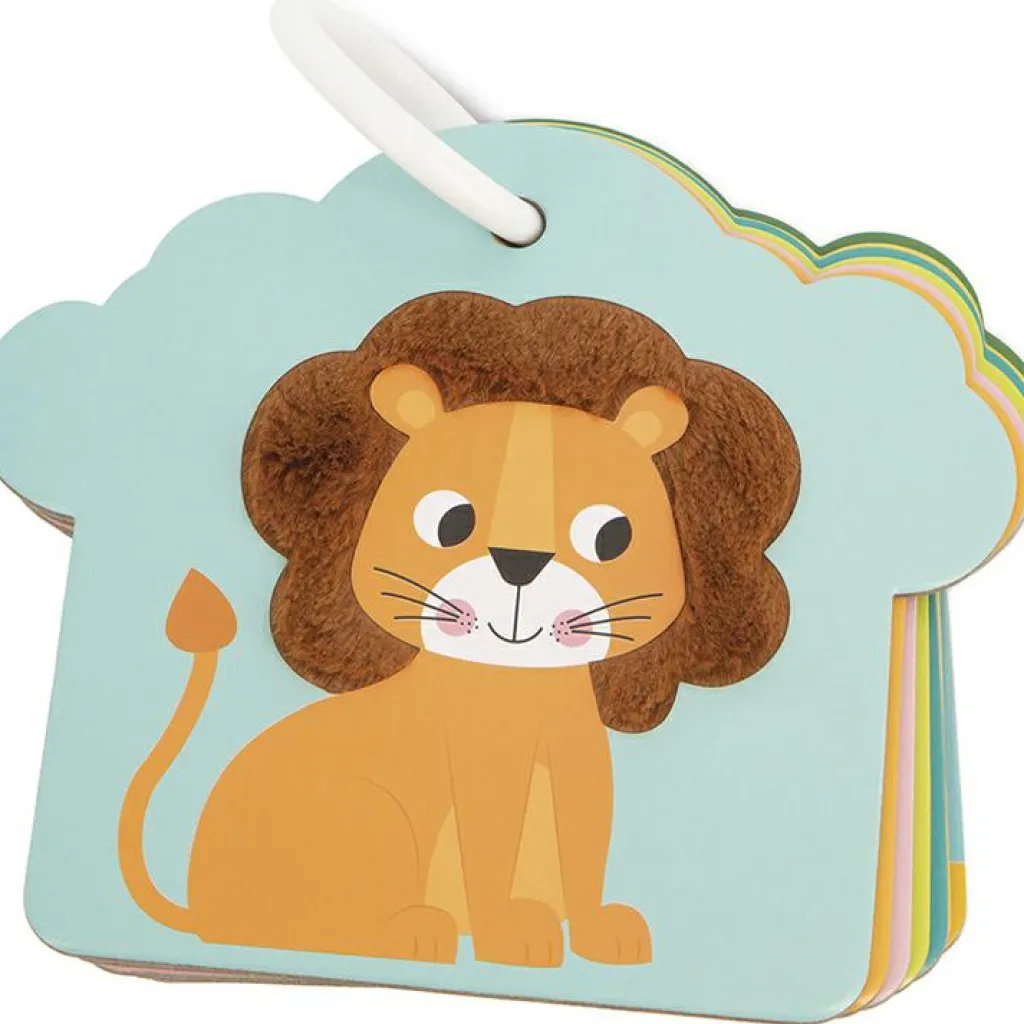 Janod Cartes imagier tactiles La Savane -