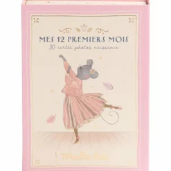 Moulin Roty Cartes Mes 12 premiers mois La petite école de danse (30 cartes)