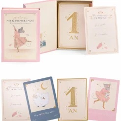 Moulin Roty Cartes Mes 12 premiers mois La petite école de danse (30 cartes)