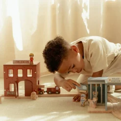 Little Dutch Caserne de pompiers en bois