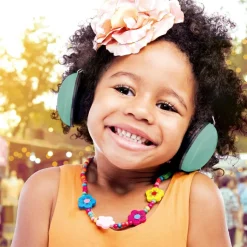 Alecto Casque anti bruit pour bébés et enfants vert