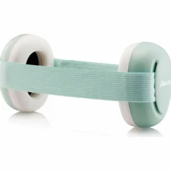 Alecto Casque anti-bruit pour bébés Blanc-Vert menthe