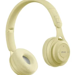 Online Casque audio enfant sans fil Jaune Pastel Conteuse