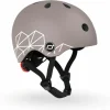 New Casque Brown Lines XXS (45-51 cm) Enfant Casque Enfant