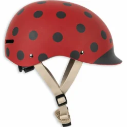 Enfant Konges Slojd Casque de vélo pour enfant Coccinelle (47-51 cm)