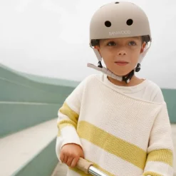 Enfant Banwood Casque ECO Sand (3-7 ans, 50-54 cm)