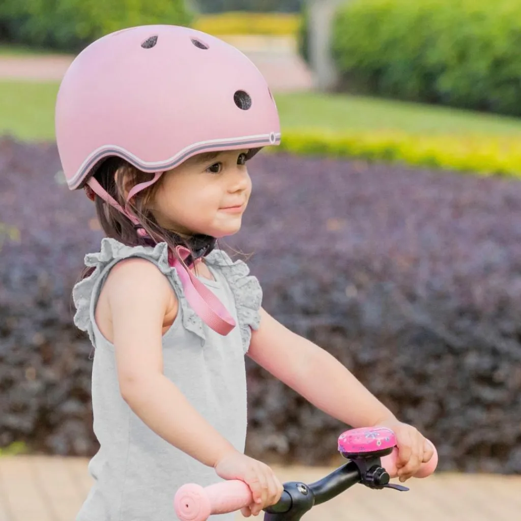 Enfant Globber Casque Go Up Pastel Rose (XXS-XS, 45-51 cm)