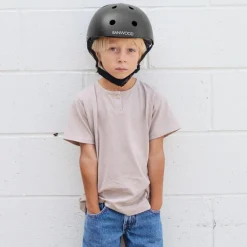 New Casque noir (3-7 ans, 50-54 cm) Enfant Casque Enfant