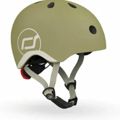 Enfant Scoot and ride Casque Olive XXS (45-51 cm)
