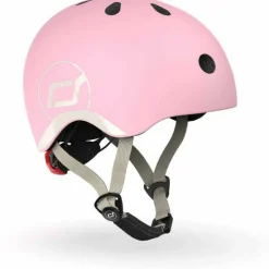Enfant Scoot and ride Casque Rose XXS (45-51 cm)