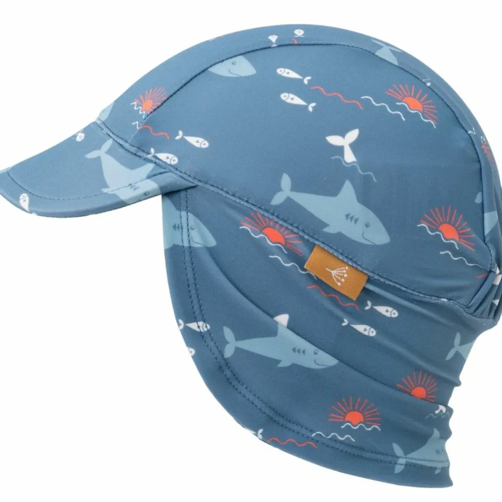 Outlet Casquette anti-UV protège nuque Shark (1-2 ans) Chapeau / Casquette