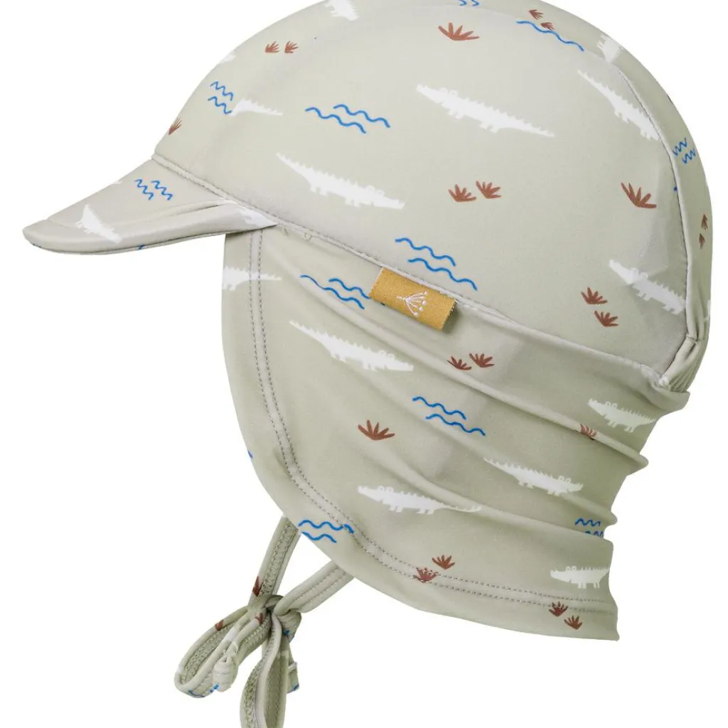 Clearance Casquette anti-UV protège nuque Croco (6-12 mois) Chapeau / Casquette