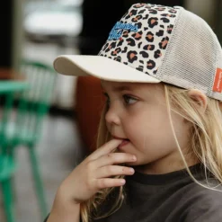 Hello Hossy Casquette Léopard Dreamers Club Bleu (2-5 ans)