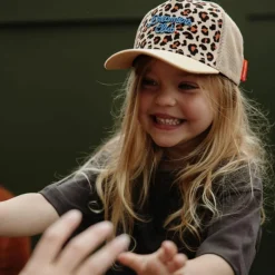 Hello Hossy Casquette Léopard Dreamers Club Bleu (2-5 ans)