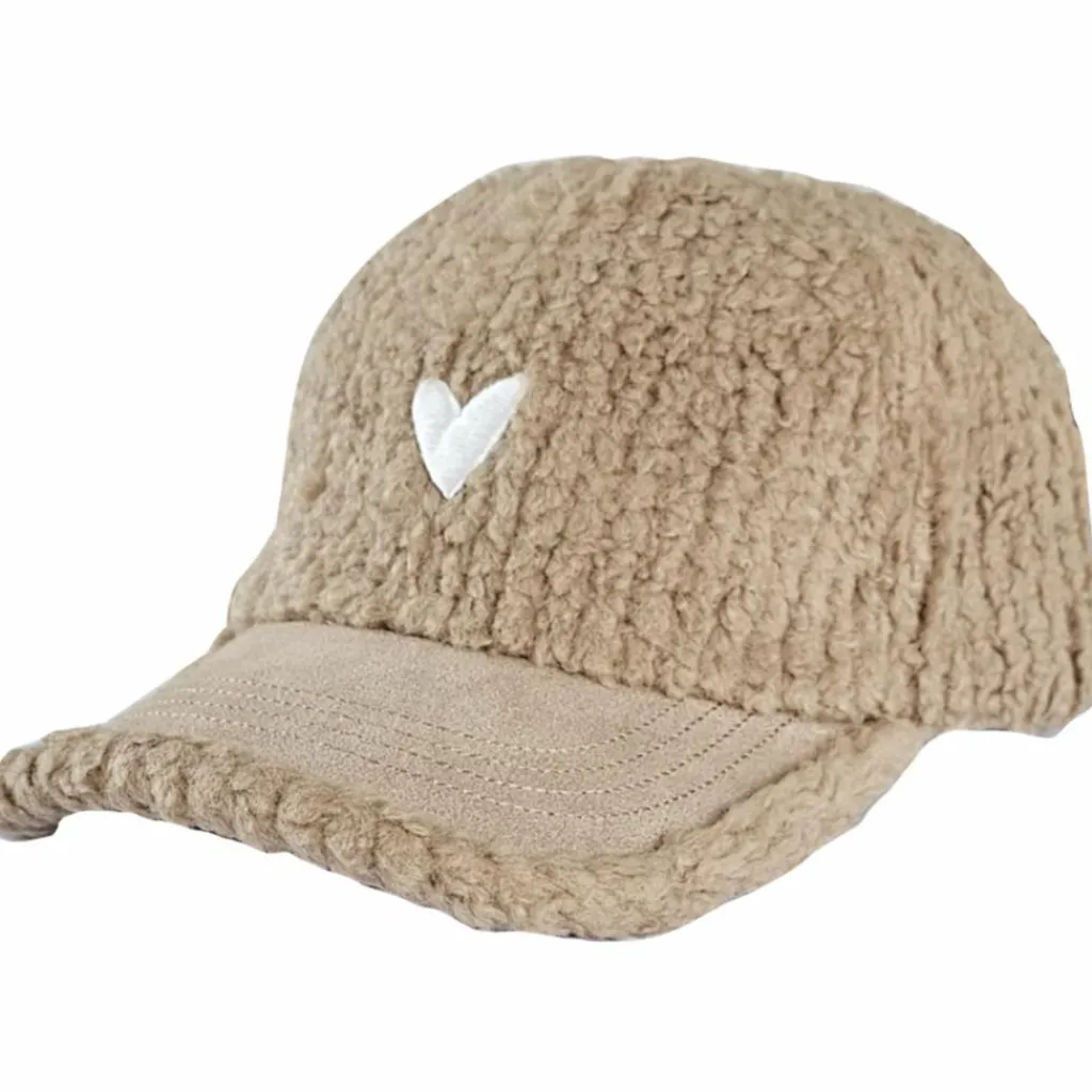 Clearance Casquette Love enfant beige Enfant Bonnet Enfant