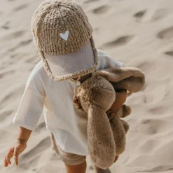 Clearance Casquette Love enfant beige Enfant Bonnet Enfant