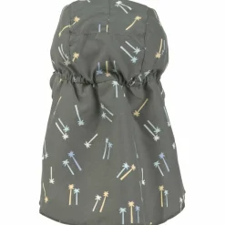 Lässig Casquette protège nuque anti-UV Palmiers olive foncé (19-36 mois)
