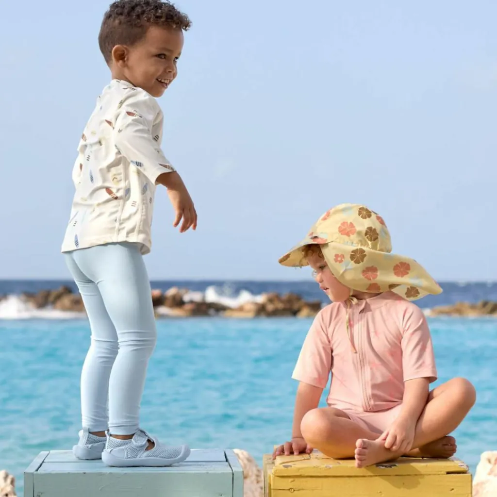 Best Casquette protège nuque anti-UV Fleurs vanille (19-36 mois) Chapeau / Casquette