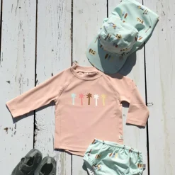 Lässig Casquette protège nuque anti-UV Camper vert écume (07-18 mois)