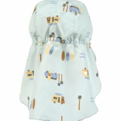 Lässig Casquette protège nuque anti-UV Camper vert écume (07-18 mois)