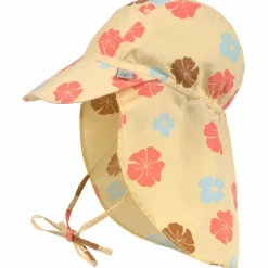 Lässig Casquette protège nuque anti-UV Fleurs vanille (07-18 mois)