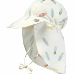Discount Casquette protège nuque anti-UV Planches de surf écru (03-06 mois) Chapeau / Casquette
