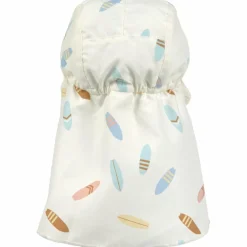 Discount Casquette protège nuque anti-UV Planches de surf écru (03-06 mois) Chapeau / Casquette