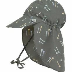 New Casquette protège nuque anti-UV Palmiers olive foncé (07-18 mois) Chapeau / Casquette
