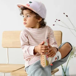 Lässig Casquette visière plate Cerise lilas-pêche (1-2 ans)