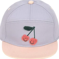 Lässig Casquette visière plate Cerise lilas-pêche (1-2 ans)