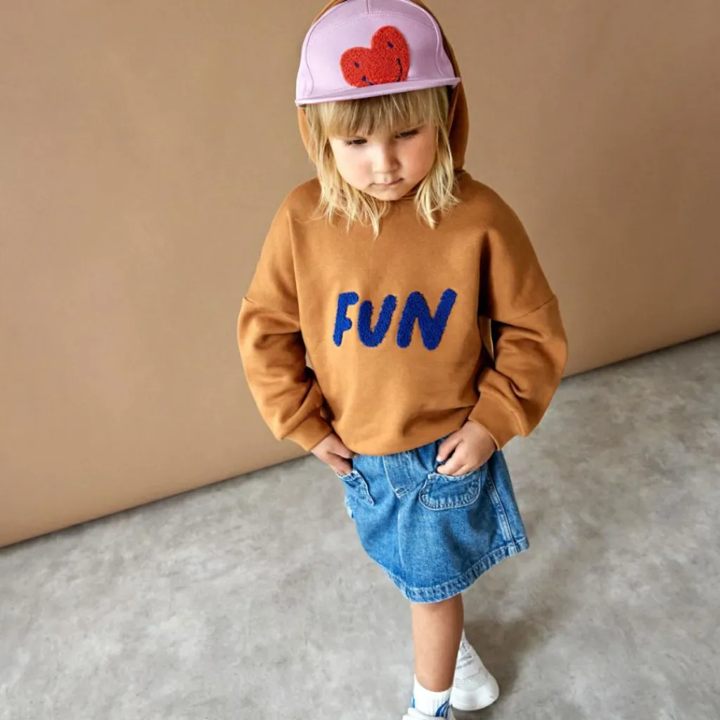 Discount Casquette visière plate Little Gang Coeur Chapeau / Casquette